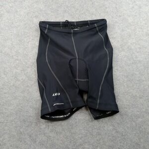Louis Garneau Cycling Shorts Womens Large Black Padded Bike Chamois Made Canada